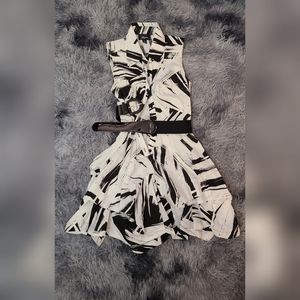 IZ Byer Button Down Fashion Dress